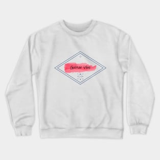 Guitar vibe Artwork Crewneck Sweatshirt